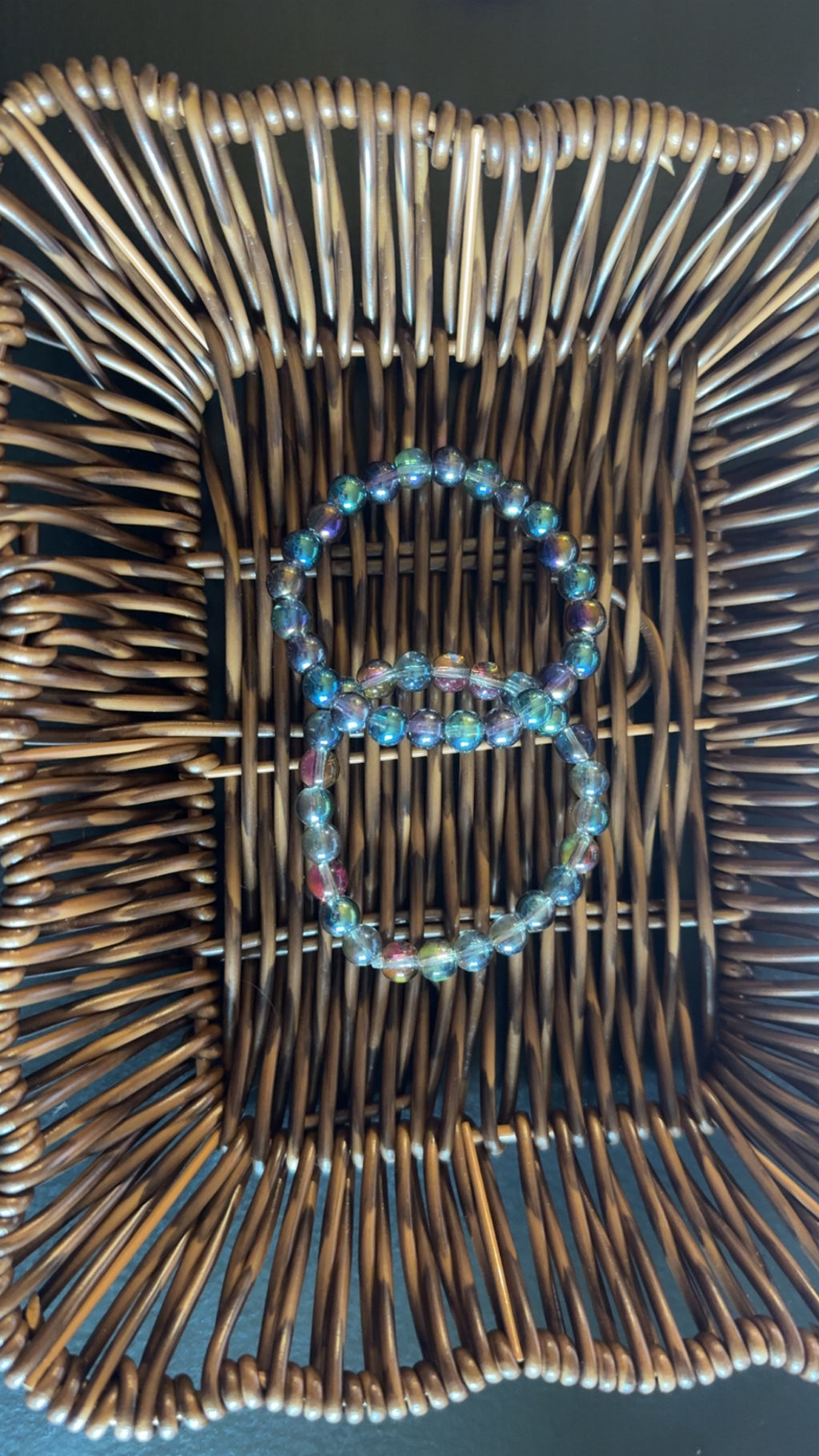 Glass Bead Bracelets 6in