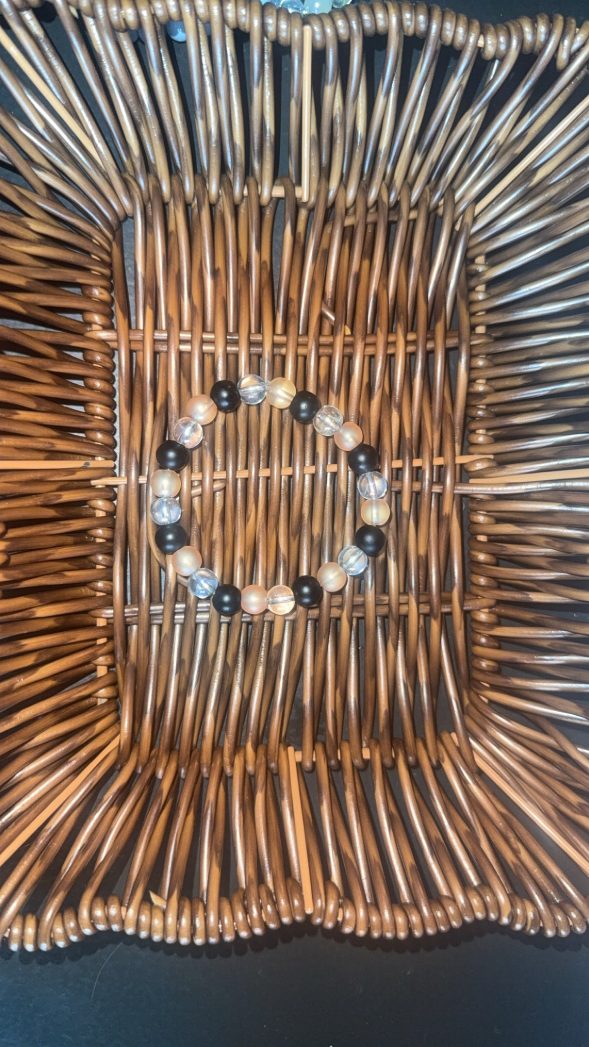 Glass Bead Bracelets 6in