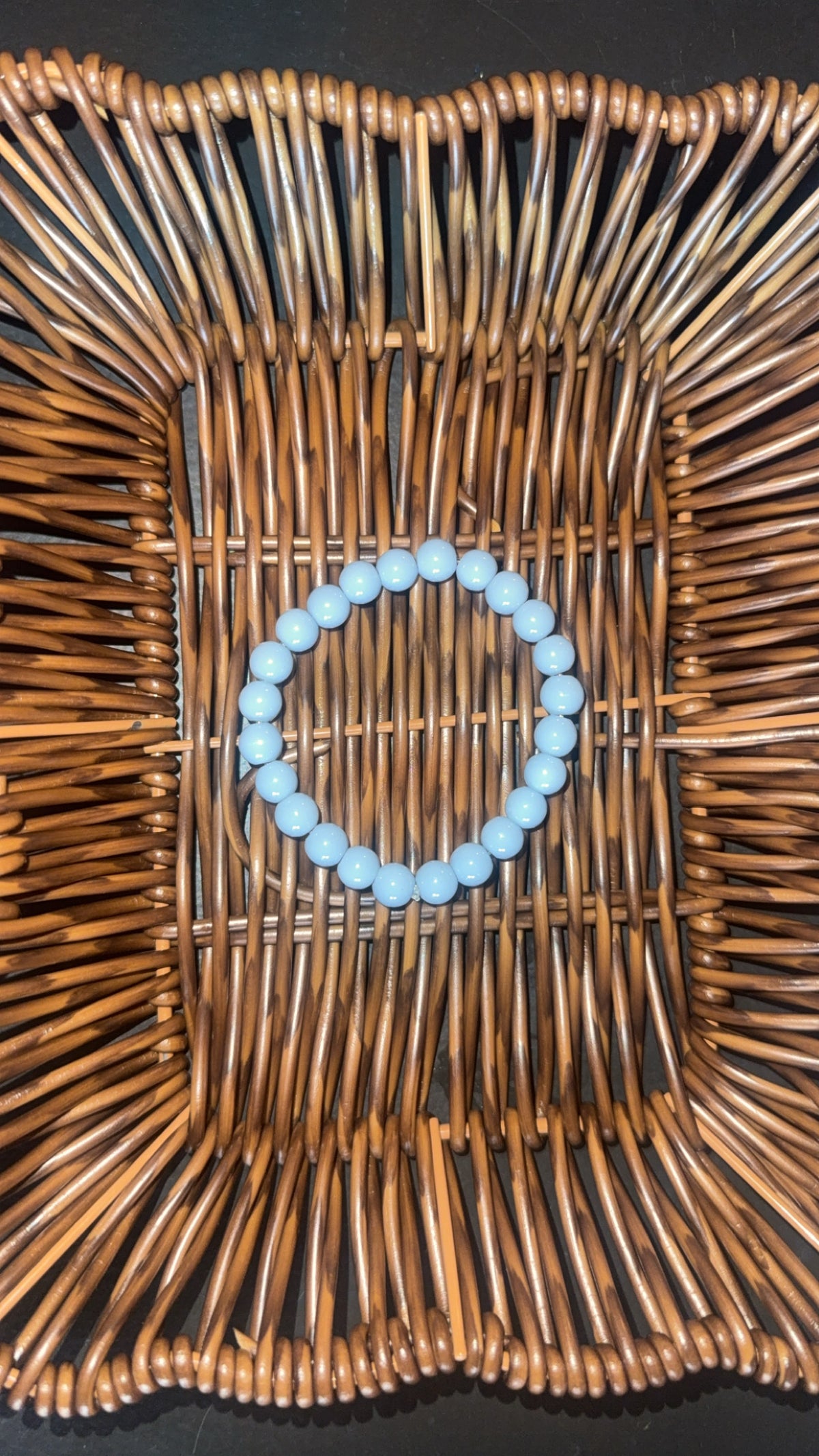 Glass Bead Bracelets 6in