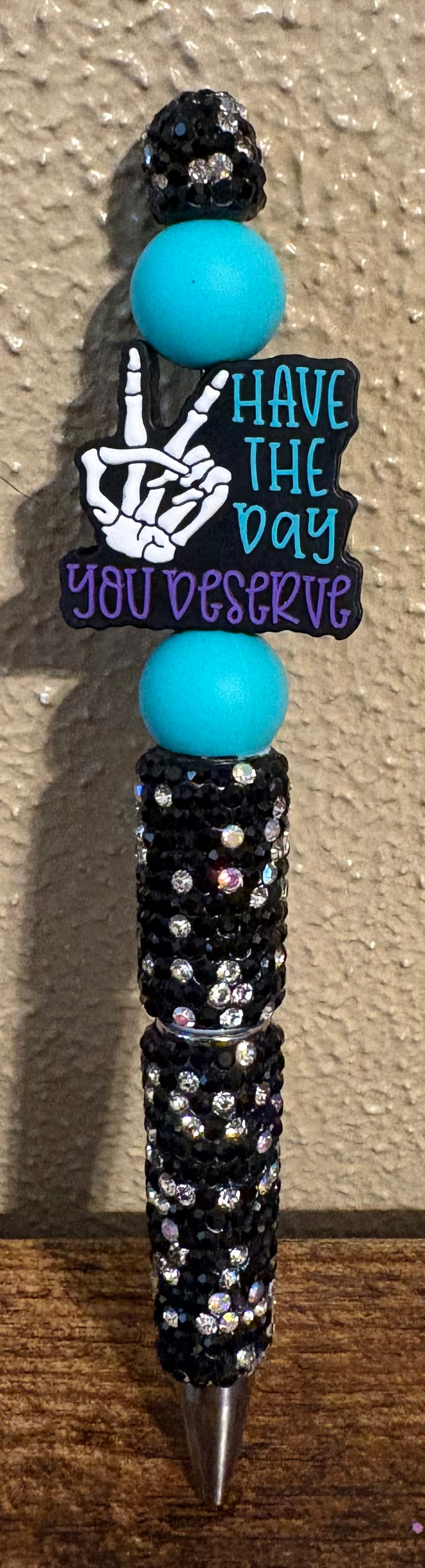 Beaded Pens With Focal Beads