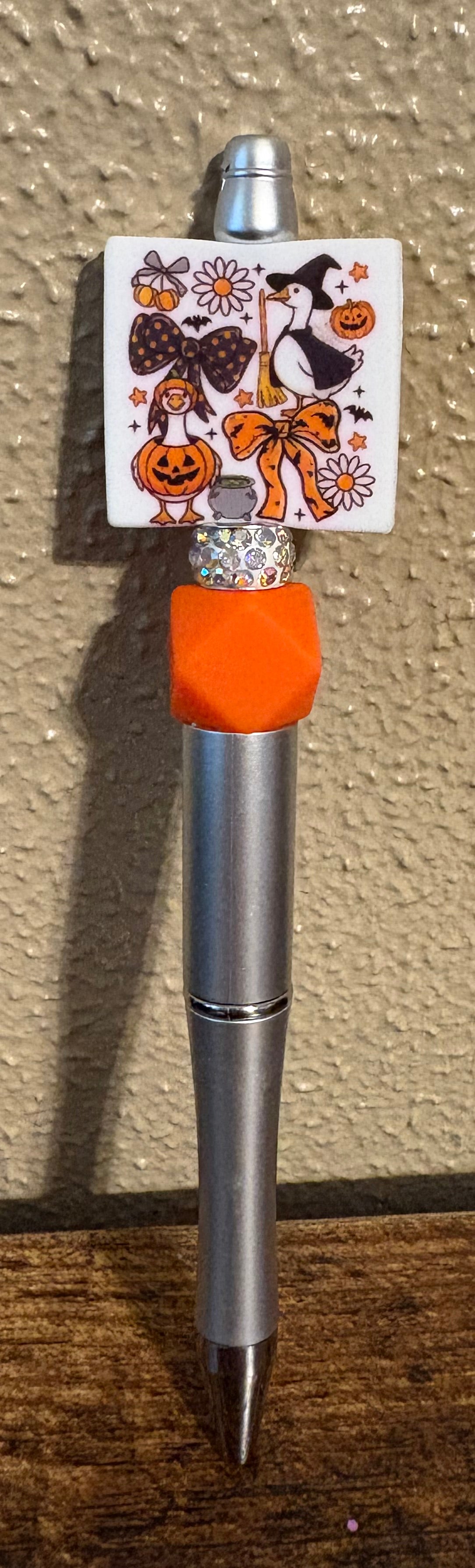 Beaded Pens With Focal Beads