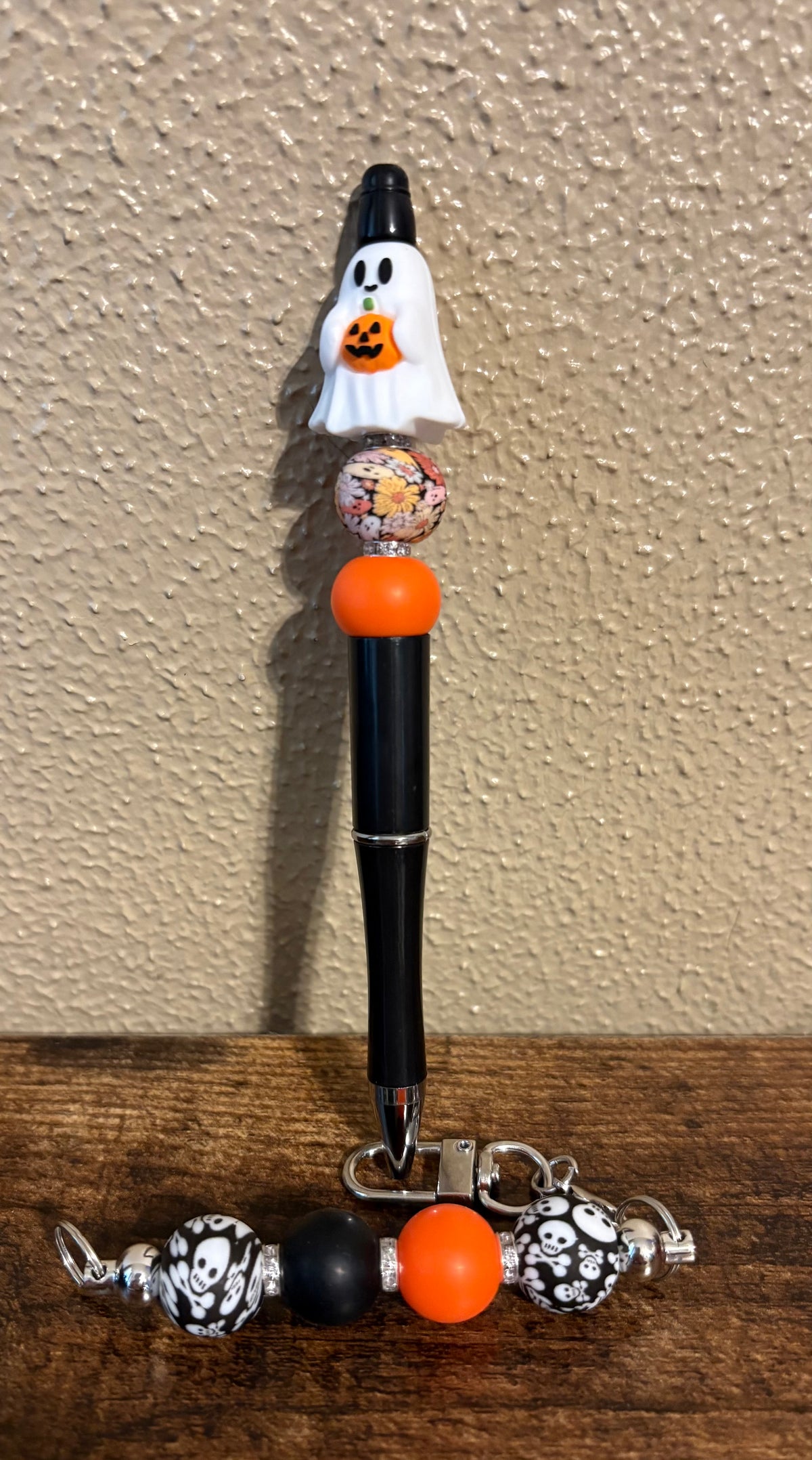 Beaded Pens With Matching Keychains