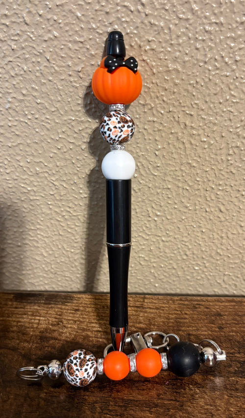 Beaded Pens With Matching Keychains